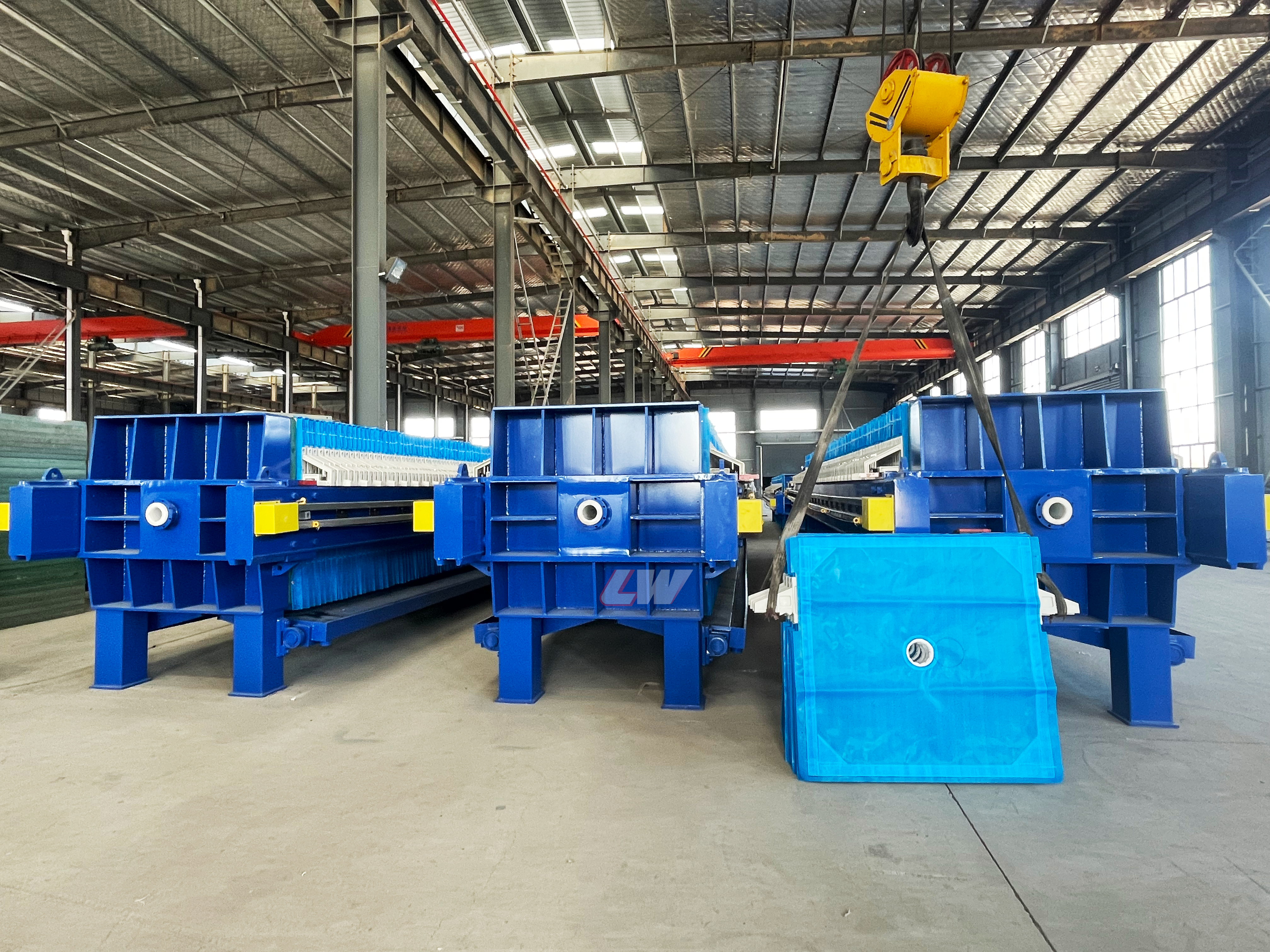 High-efficiency filter press machine for industry dewatering solutions loway factory