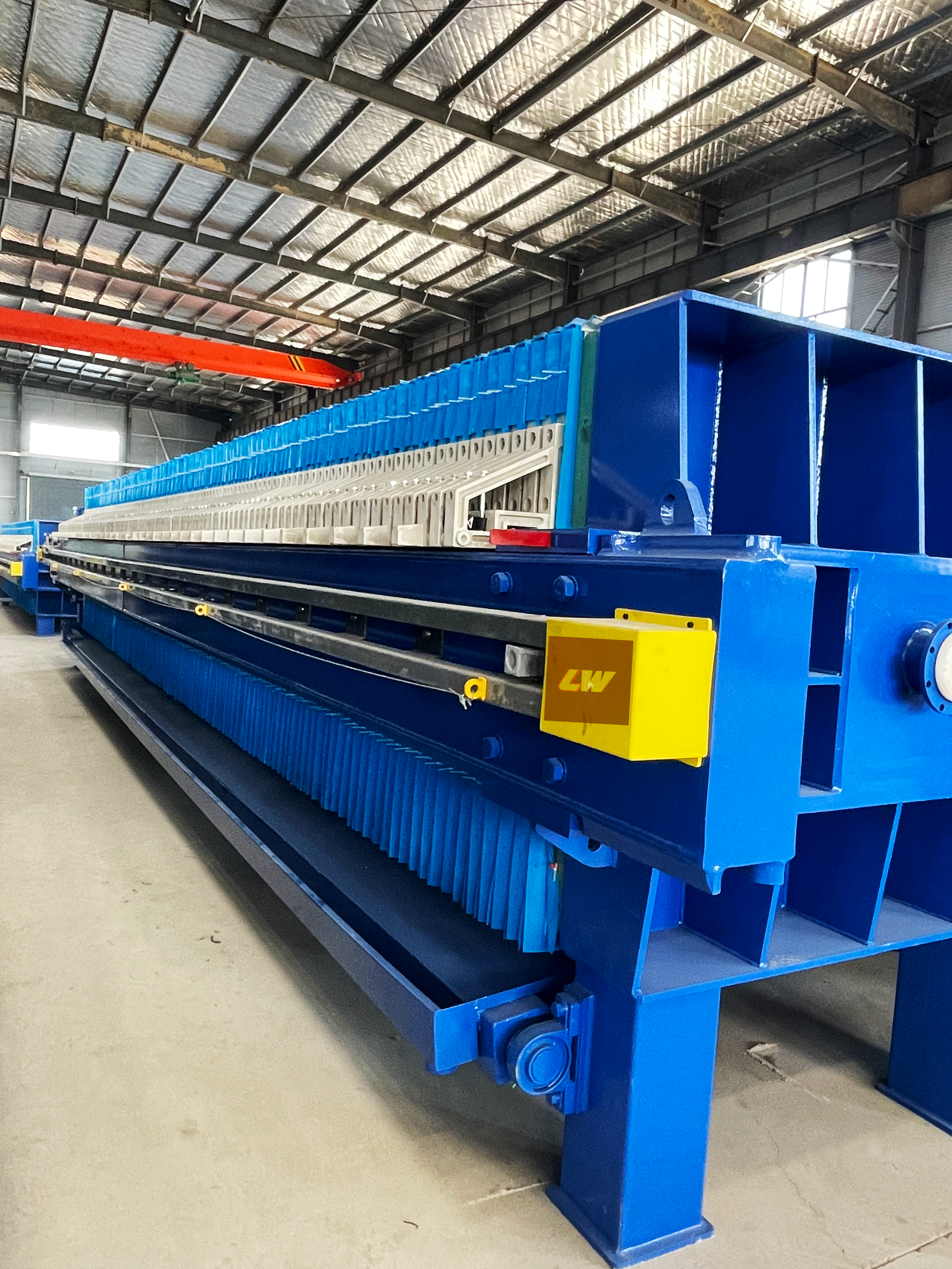 Automatic filter press