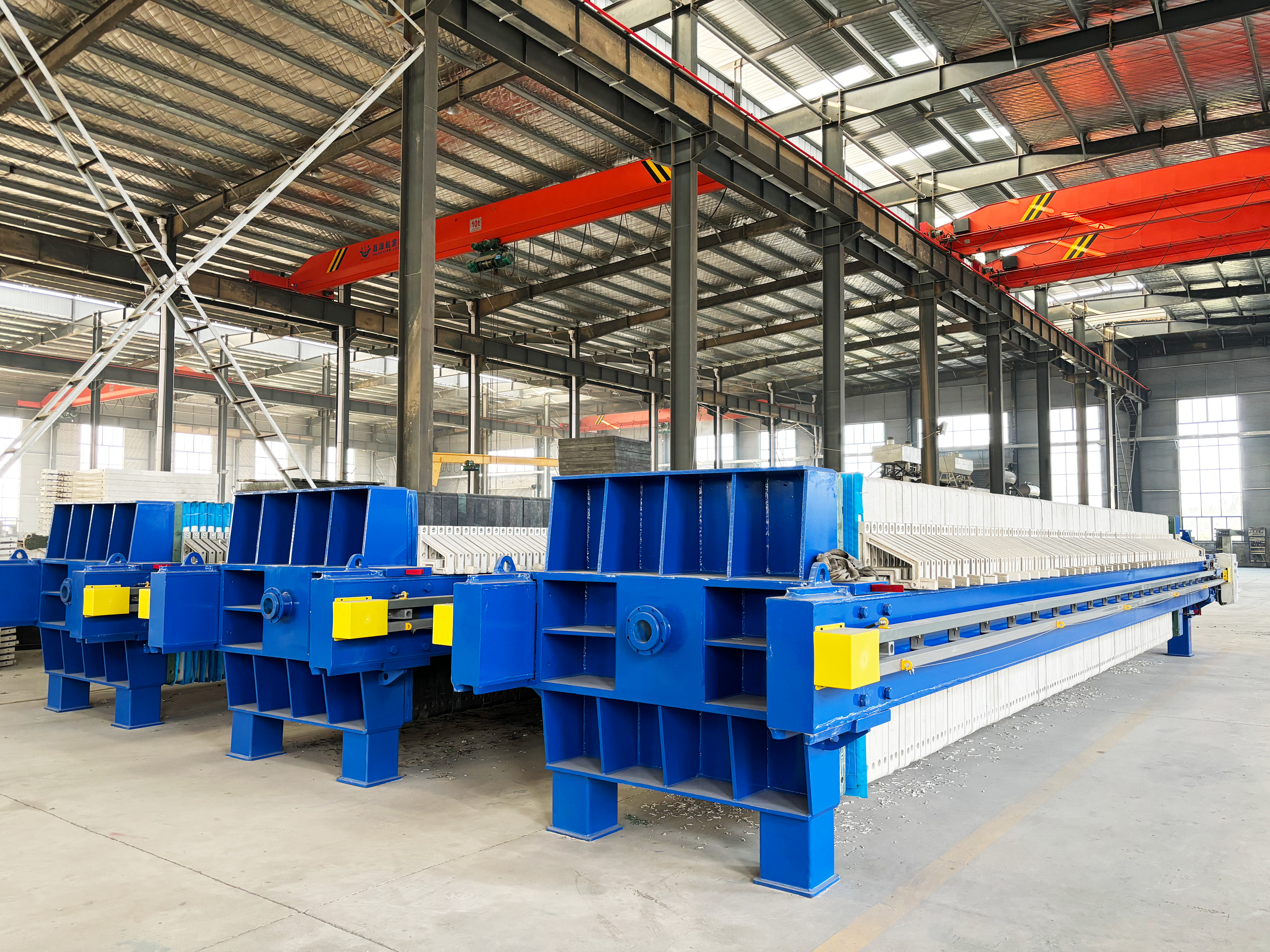 waste water treatment filter press equipment