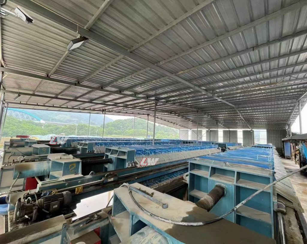 Application of Filter Presses in Solid-liquid loway filter press