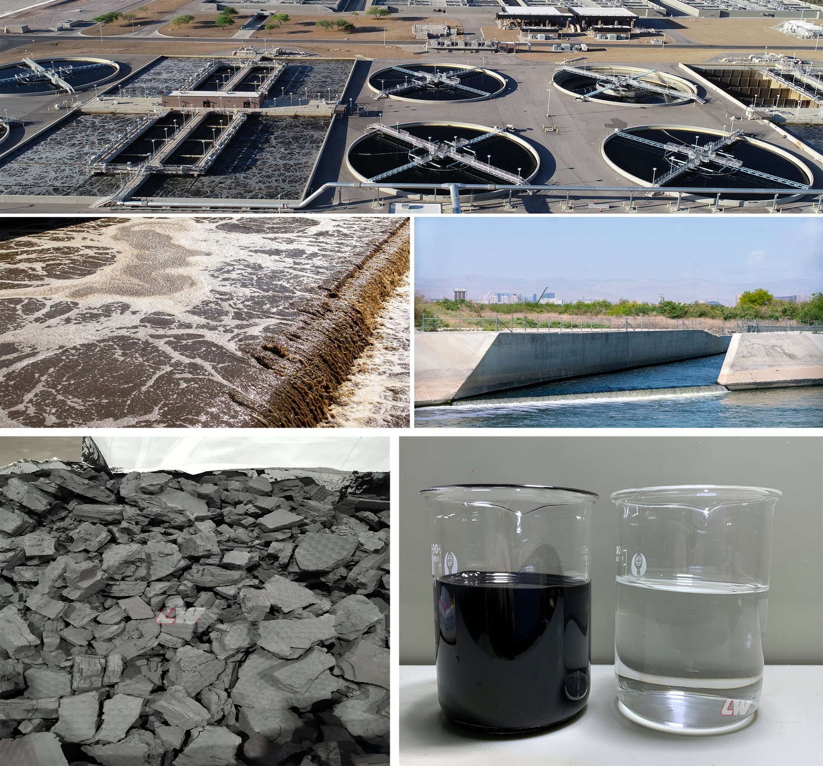 Sludge, process water and residue samples reviewed before a Loway dewatering machine is sized