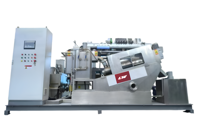 PLC-controlled Loway screw press running in the factory automation test bay