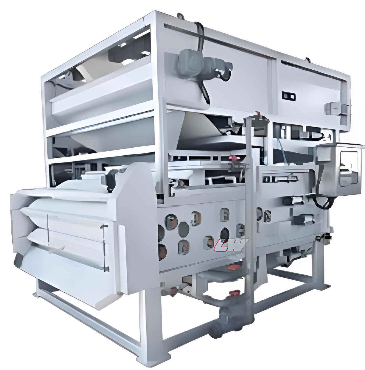 high press dewater equipment loway belt filter press