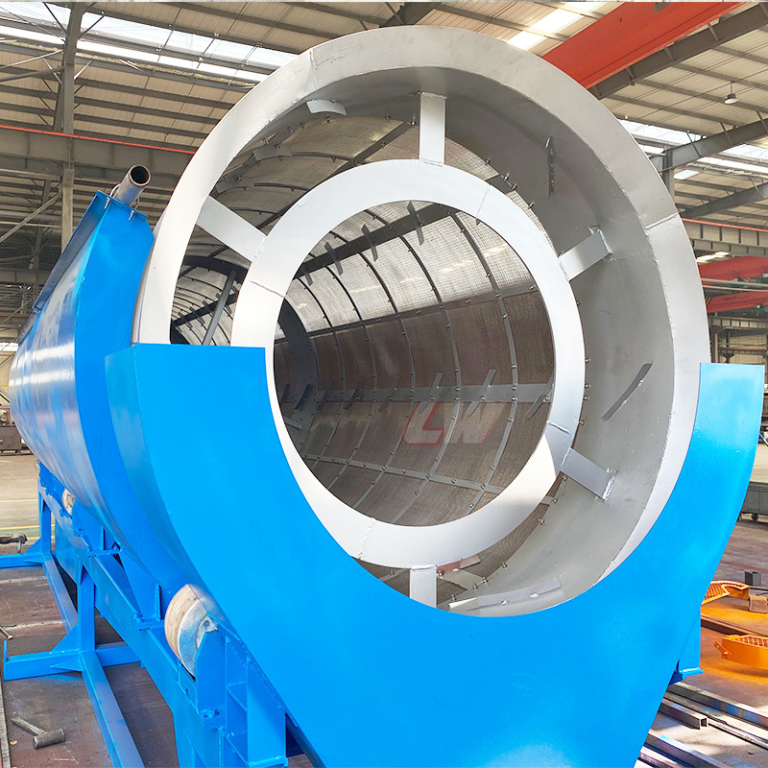 Rotary drum filter manufactured at the Loway factory