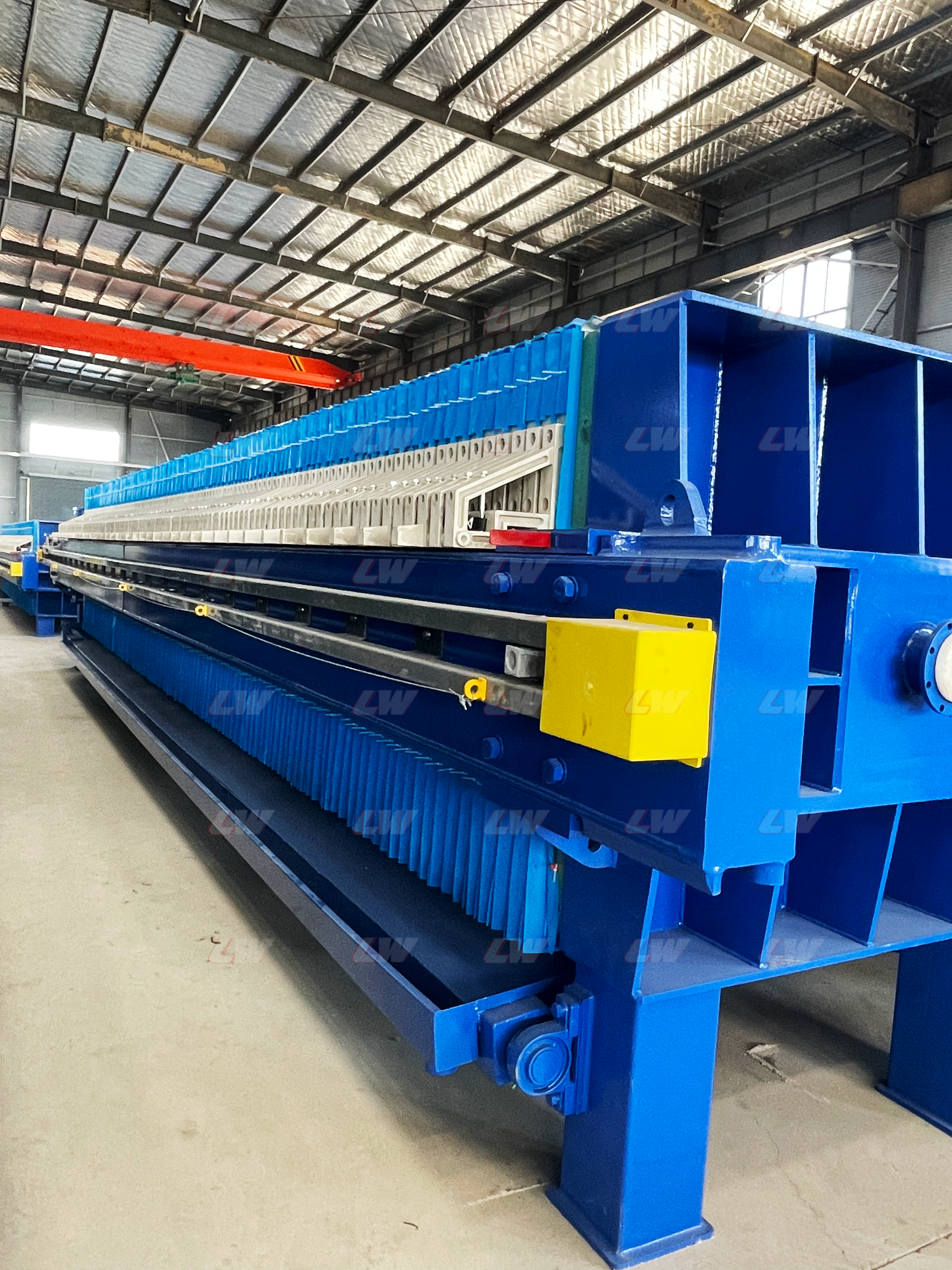 Automatic membrane filter press equipment for dewatering solutions for all industrials loway factory