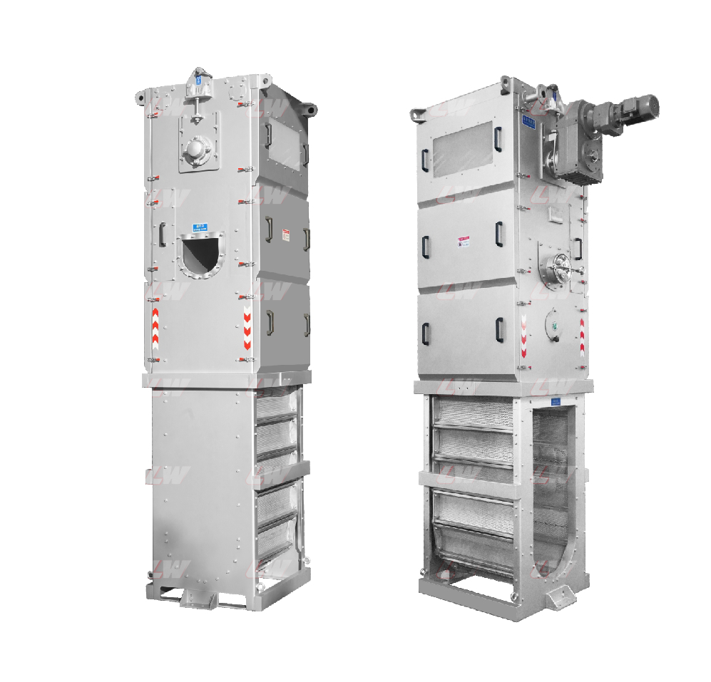 Step Screens Inner Rotary Screen for solid liquid separation Loway Equipment