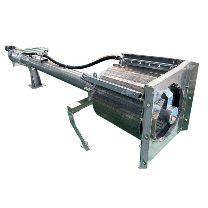 Rotary Drum Screens Super-Fine Filtration Loway Equipment