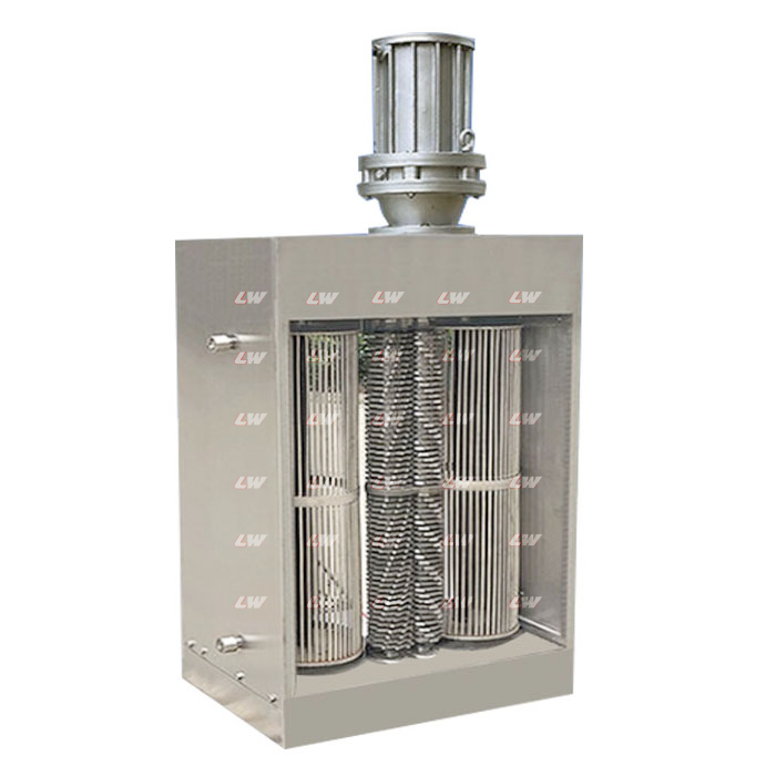 Loway Twin-shaft sewage grinder SS304 for pump protection