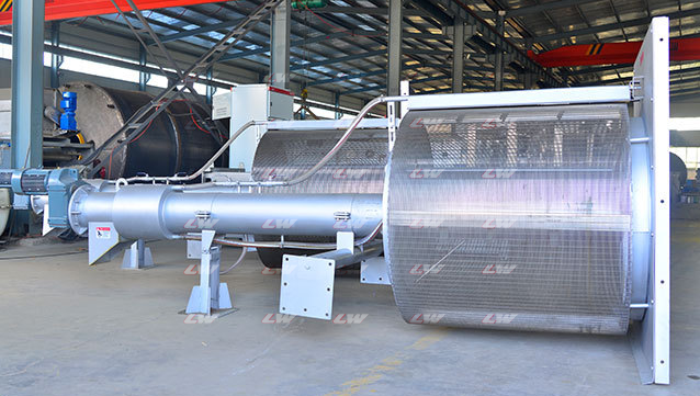 Rotary Drum Screen Loway Equipment Supply Integrated Fine Screen