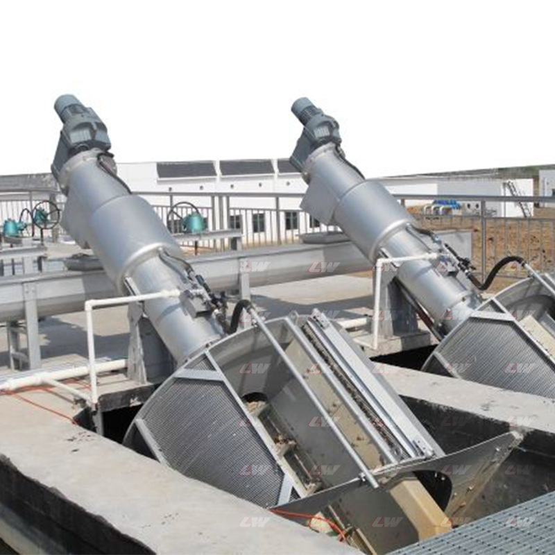 Rotary Drum Screen for Municipal sewage treatment Project Loway Equipment
