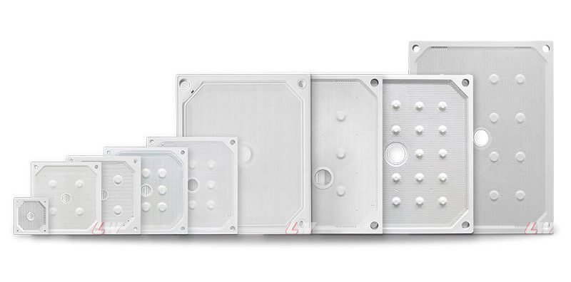 Polypropylene recessed chamber filter plates