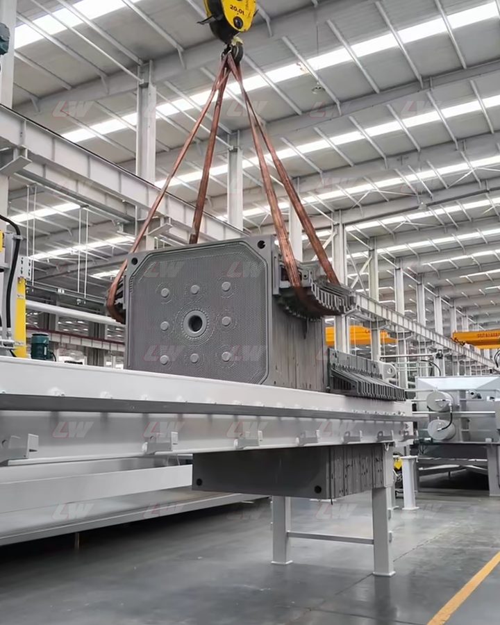 Loway filter press plates — recessed chamber, membrane and CGR