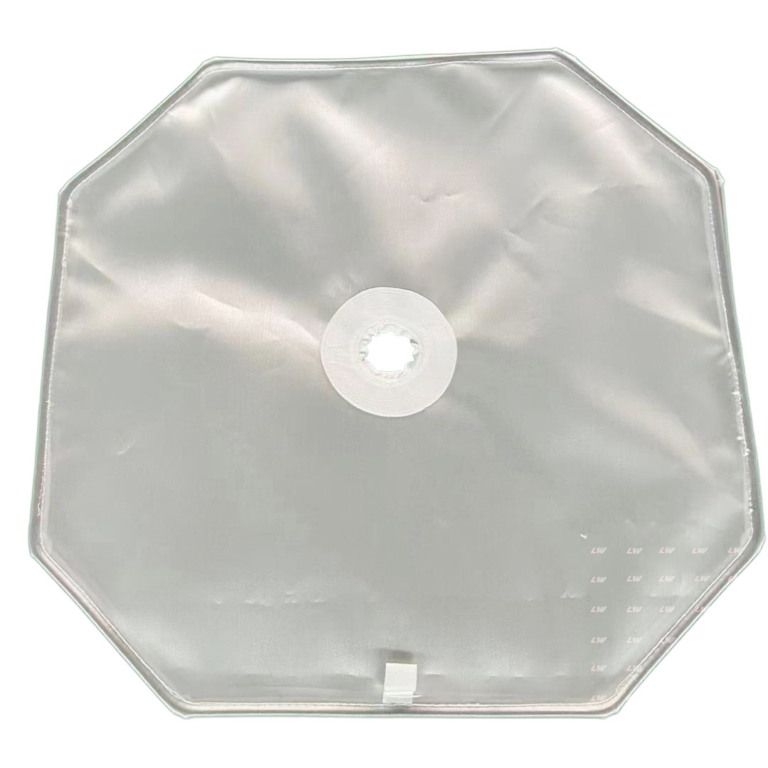 Embedded polypropylene multifilament filter cloth